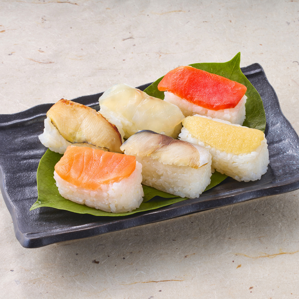 柿の葉寿司　六彩4個セット　特産品・食品のネット卸・仕入れはシイレル