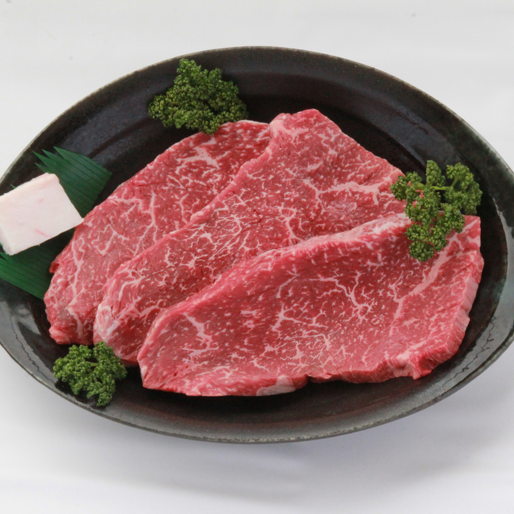 赤身ステーキ　モモ　120g×3　特産品・食品のネット卸・仕入れはシイレル　三重　松阪牛