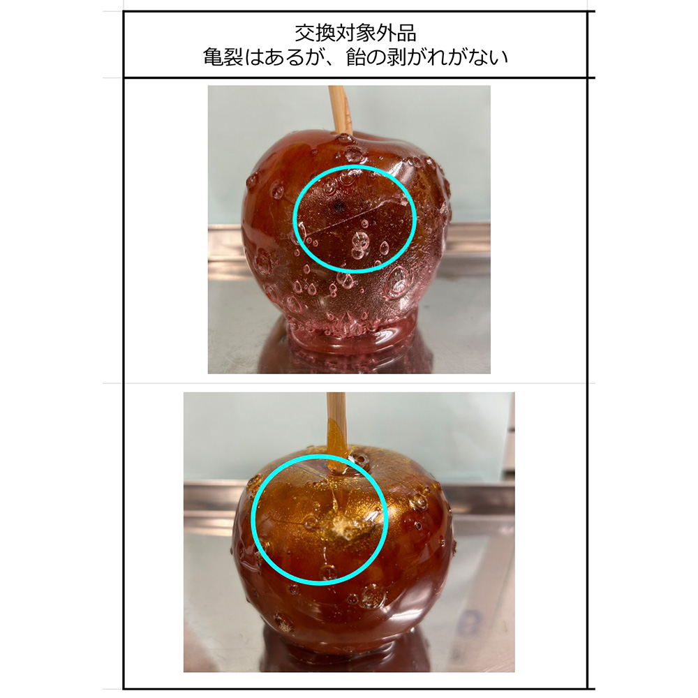 業務用【倉入れ】フローズン丸ごとりんご飴 60本（1ケース）冷凍