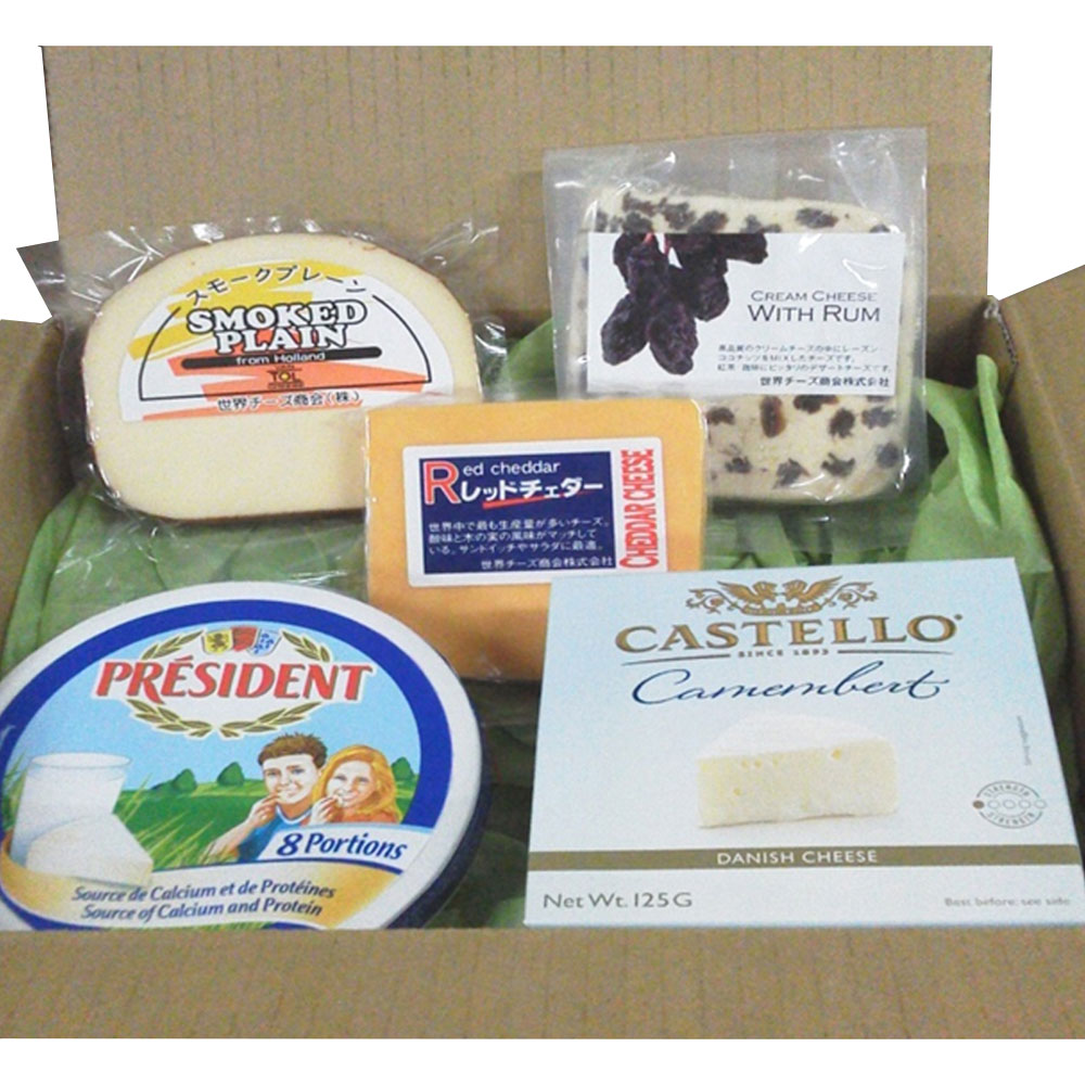 世界のチーズ詰め合わせ　特産品・食品のネット卸・仕入れはシイレル