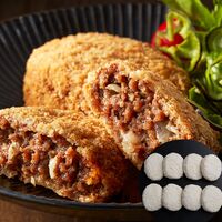 大阪　「洋食Ｒevo」 黒毛和牛メンチカツ(8個)