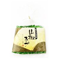 【倉入れ】 国産山椒スープ 巾着8包 (ケース入数：6,ロット：1)