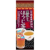 【倉入れ】 健茶館　国内産黒豆入りほうじ茶24P (ケース入数：10,ロット：10)