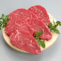 九州産黒毛和牛 ミニモモステーキ 60g×5 / 牛肉 ステーキ 送料無料