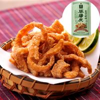 豚揚皮＜ポークチップ＞（わさび風味） 60Pセット