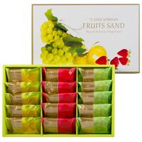 「銀座千疋屋」 銀座 フルーツサンド 3種詰め合わせ (15個入)