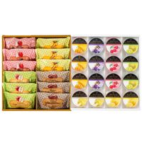 「銀座千疋屋」 銀座ゼリー＆銀座フルーツフィナンシェ (ゼリー×16個、フィナンシェ×12個)