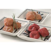 和歌山 紀州南高梅 梅干 3種詰合せ