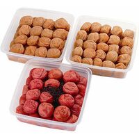 和歌山 紀州南高梅 梅干 3種詰合せ