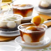 北海道 「シロマルカフェ」 白玉スイーツセット