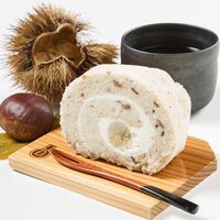 岐阜「新杵堂」 渋皮栗入栗きんとんロール