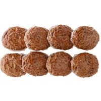 大阪 「焼肉はらだ本店」 黒毛和牛焼きハンバーグ(8個)