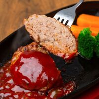 大阪 「焼肉はらだ本店」 黒毛和牛焼きハンバーグ(8個)