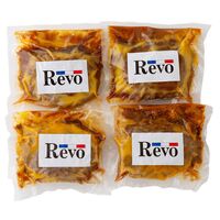 大阪　「洋食Ｒevo」 名物黒バーグ(4個)