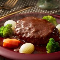 大阪　「洋食Ｒevo」 名物黒バーグ(5個)