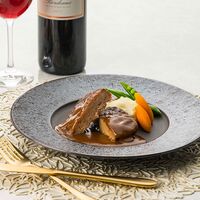 【倉入れ】 東京 「レストランリューズ」 飯塚隆太監修 デミグラスハンバーグギフト (ケース入数：8,ロット：1)