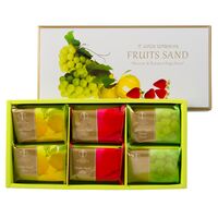 【倉入れ】 「銀座千疋屋」 銀座フルーツサンド 6個入り (ケース入数：12,ロット：1)