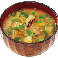 【倉入れ】 「しあわせいっぱい」 炭火かほる焼きなすのおみそ汁 (ケース入数：100,ロット：2)