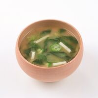 【倉入れ】 「しあわせいっぱい」 ねばねば野菜のお味噌汁 (ケース入数：100,ロット：2)