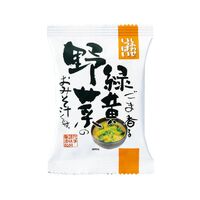 【倉入れ】 「しあわせいっぱい」 ごま香る緑黄野菜のおみそ汁 (ケース入数：100,ロット：2)