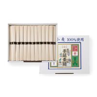 【倉入れ】 奈良　国産小麦100％坂利の手延べ素麺 (ケース入数：6,ロット：2)