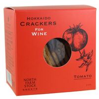 【倉入れ】 北海道「ノースファームストック」　北海道クラッカー（トマト） (ケース入数：40,ロット：4)