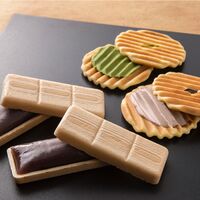 【倉入れ】 東京・新宿「花園万頭」花園最中＆煎餅詰合せ (ケース入数：8,ロット：1)