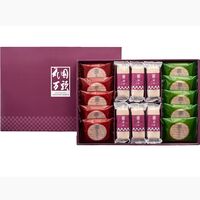 【倉入れ】 東京・新宿「花園万頭」花園最中＆煎餅詰合せ (ケース入数：8,ロット：1)