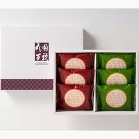 【倉入れ】 東京・新宿「花園万頭」花園煎餅6個入 (ケース入数：20,ロット：1)