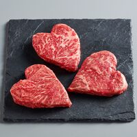 黒毛和牛 ハート形ステーキ
