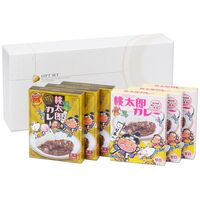 岡山 桃太郎カレー 甘口&中辛セット (甘口180ｇ×3、中辛200ｇ×3)