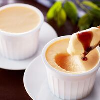 福岡 「博多華味鳥」 料亭の卵ぷりん