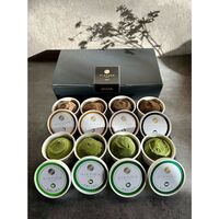 はんなりまったり宇治抹茶アイス・黒ほうじアイスセット 8個入り