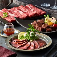 大阪 「Teppan×Wine堀」 アンガス牛3種セット