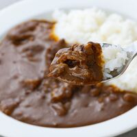 東京・人形町 「日山」 日山のビーフカレーセット