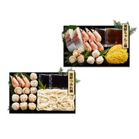 海鮮ちゃんこ鍋＆海鮮つみれ鍋 食べ比べセット