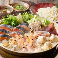 北海道名物 7種の具材を使用した石狩鍋セット