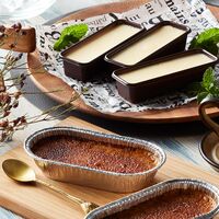 広島 「カスターニャ」 カタラーナ＆レモンチーズケーキセット