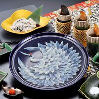 福岡 「ふく太郎本部」 とらふく刺身 慶祝鶴(R)（4人前）