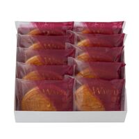 岡山 創業明治四年 「福井堂」 ワッフル いちご10個セット