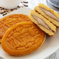 岡山 創業明治四年 「福井堂」 ワッフル いちご10個セット