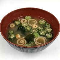 【倉入れ】 ごろごろオクラのみそ汁の具  (ケース入数：180,ロット：1)