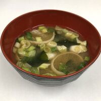 【倉入れ】 ごろごろ長ねぎのみそ汁の具  (ケース入数：180,ロット：1)