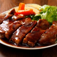 鹿児島県産 黒豚 「黒の匠」 ローストンテキ（計320ｇ）