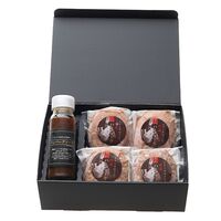 奈良 「シェルブルー」 山口シェフ監修 ステーキ屋さんの特選牛生ハンバーグ 4個