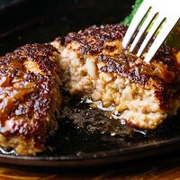 奈良 「シェルブルー」 山口シェフ監修 ステーキ屋さんの特選牛生ハンバーグ 6個