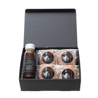 奈良 「シェルブルー」 山口シェフ監修 ステーキ屋さんの極上ハンバーグ 4個