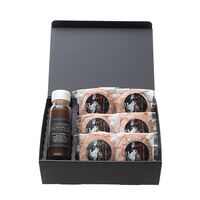 奈良 「シェルブルー」 山口シェフ監修 ステーキ屋さんの極上ハンバーグ 6個