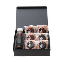 奈良 「シェルブルー」 山口シェフ監修 極上＆特選牛生ハンバーグ 計6個