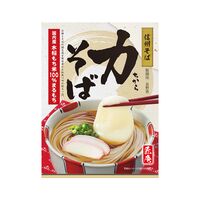 力そば （信州そば4束、めんつゆ2個、丸もち2個）